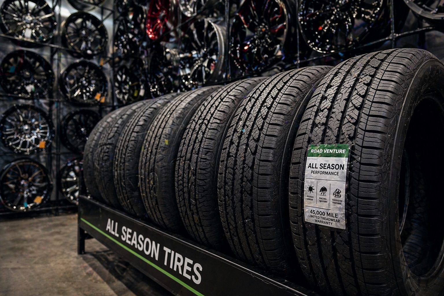 All season Tires TCS All season tires available at Town and Country Service near Yorkton