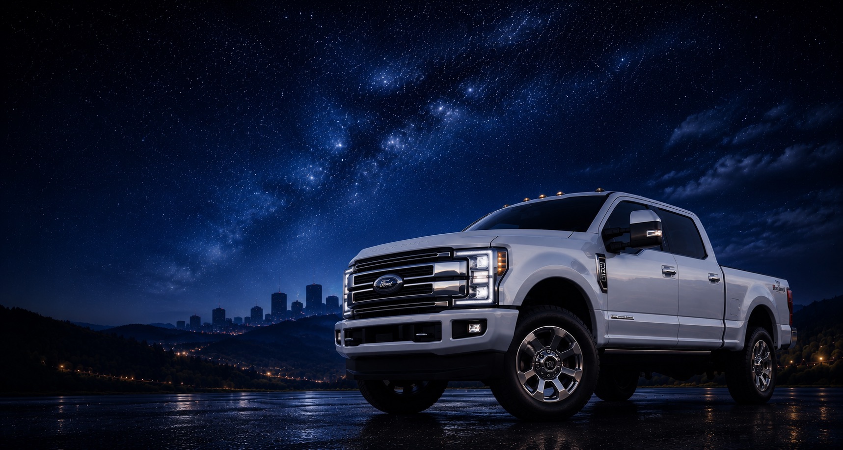 Tire Shop Bredenbury offering wheels, tires and truck accessories for Ford F-350 trucks